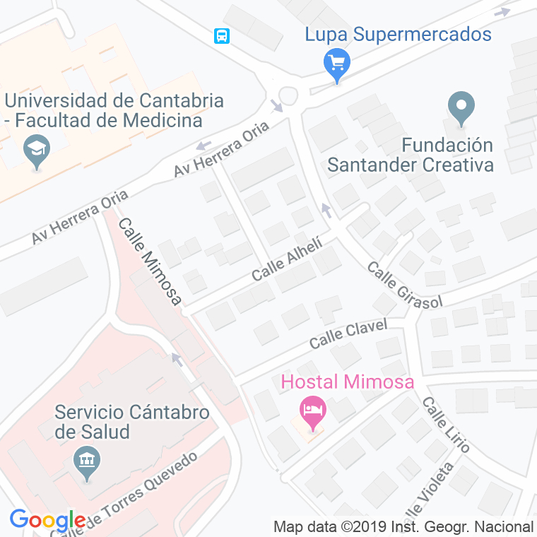 Código Postal Calle Alheli En Santander – Codigopostalde.es pour Codigo Postal Ciudad Jardin