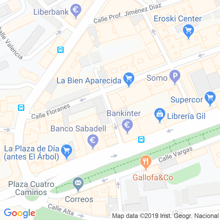 Código Postal Calle Valderrama En Santander … avec Codigo Postal Ciudad Jardin