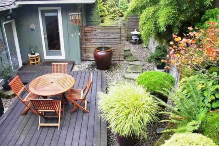 Como Decorar Un Patio Pequeño | Interior Rustico Con … avec Ideas Para Un Jardin Pequeño