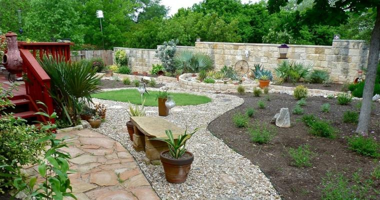 Como Hacer Un Jardín Con Piedras Rocas Y Plantas à Construir Un Jardin