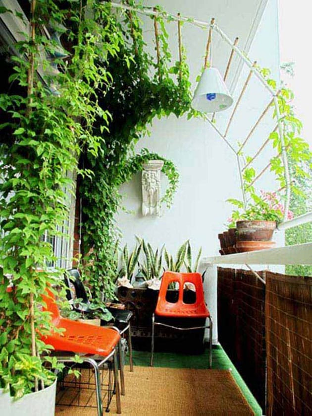 Cómo Hacer Un Jardín En La Terraza O Balcón. 25 Fotos ... avec Como Crear Un Jardin Pequeño