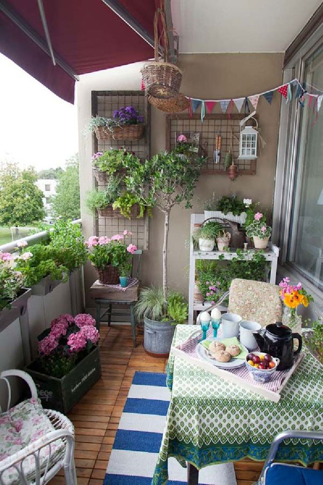 Cómo Hacer Un Jardín En La Terraza O Balcón. 25 Fotos … destiné Como Tener Un Jardin En Casa