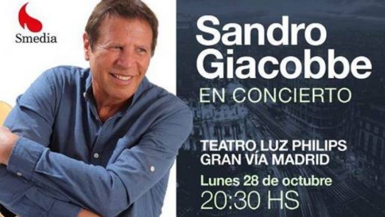 Concierto De Sandro Giacobbe En Madrid, Teatro Edp Gran … intérieur Jardin Prohibido Sandro Giacobbe