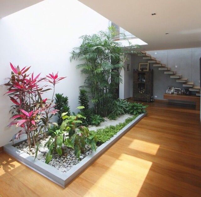 Decoracion Con Plantas | Curso De Decoracion De Interiores ... pour Como Hacer Un Jardin Interior En Casa