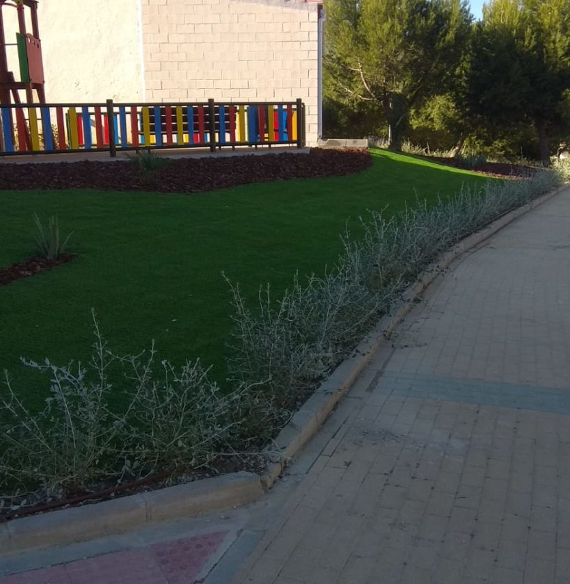 Delta Infraser | Ampliación De Parque Infantil Y Zona ... encequiconcerne Distrito Ciudad Jardin Malaga