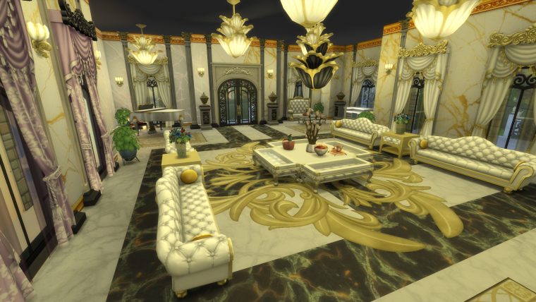 Destacados De La Galería: Mansiones Para Tus Sims Más … intérieur Sims 2 Mansiones Y Jardines
