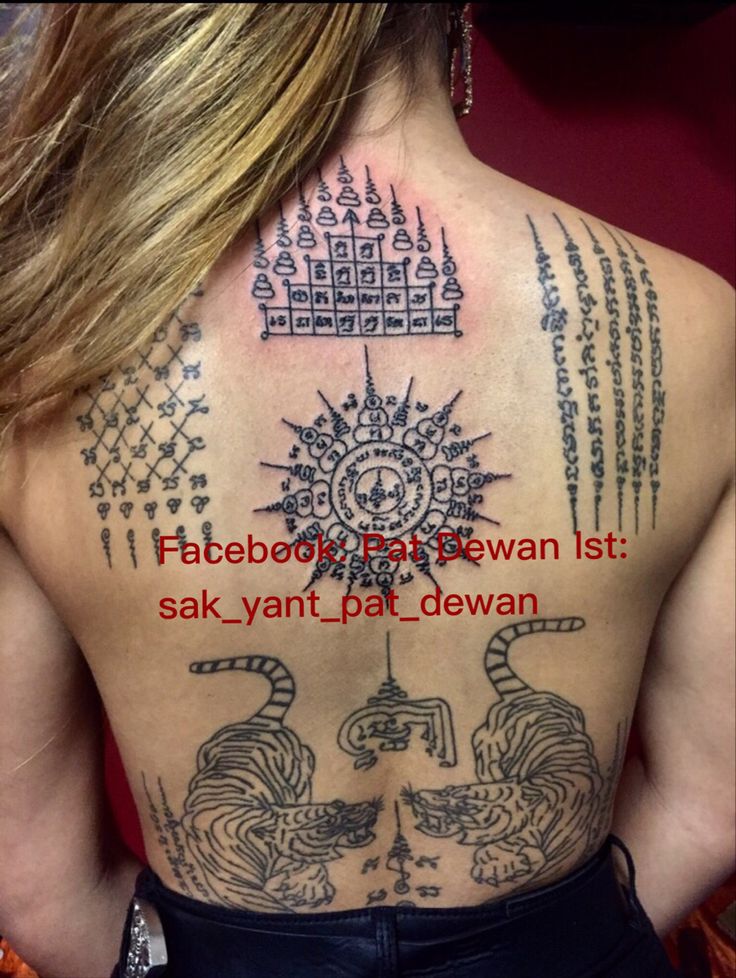 tatouage protecteur bouddhiste