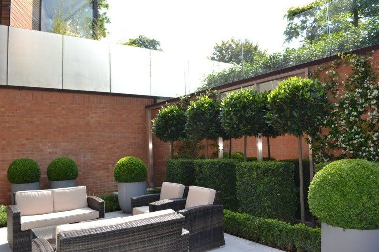 Diseño De Jardines Pequeños Y Modernos – 50 Ideas concernant Diseño Jardines Exteriores