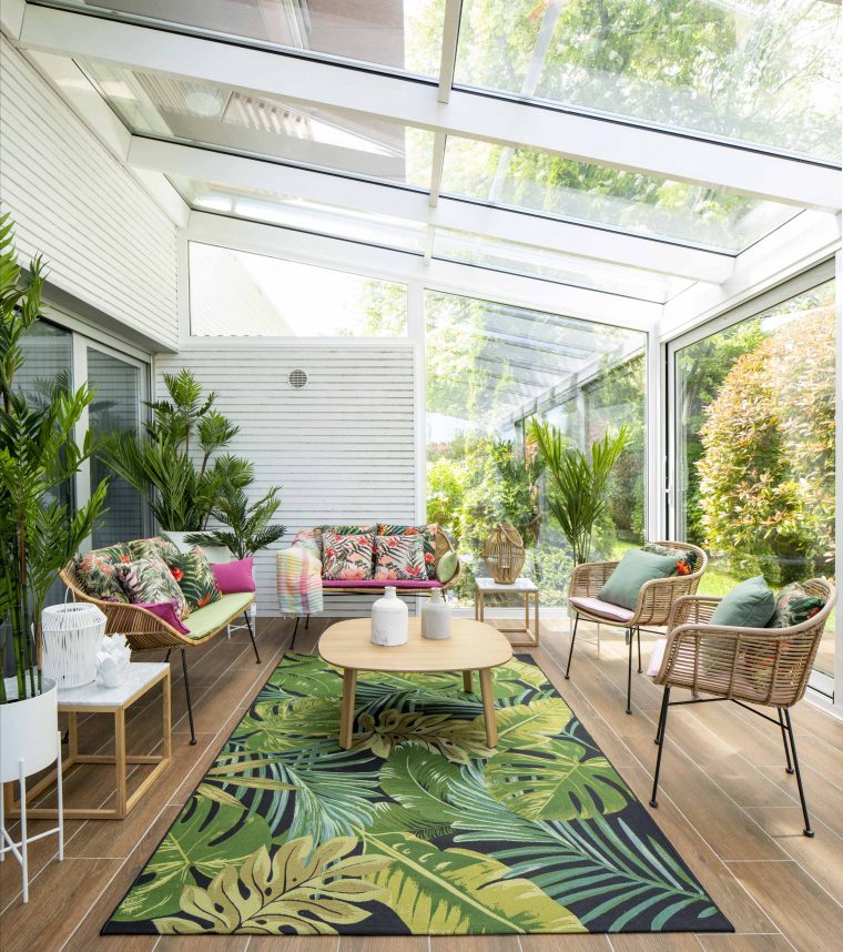 Diseño De Terraza Con Pérgola De Cristal | Sube Interiorismo encequiconcerne Jardin En Terraza Pequeña