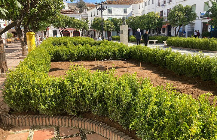El Psoe Pide Recuperar En La Plaza De Los Naranjos El ... tout El Jardin Mediterraneo