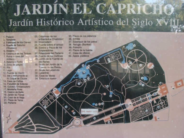 El Rincon De Un Jardin: Jardín El Capricho, Madrid intérieur Jardín Del Capricho