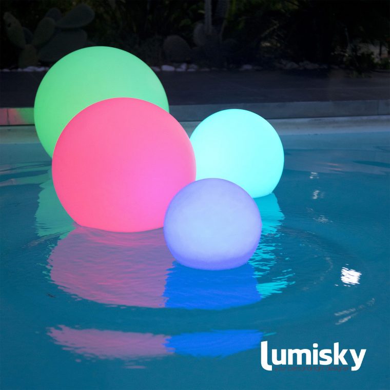 Épinglé Sur Boules Et Cubes Lumineux Concernant Boule … concernant Lumisky Solsty C30