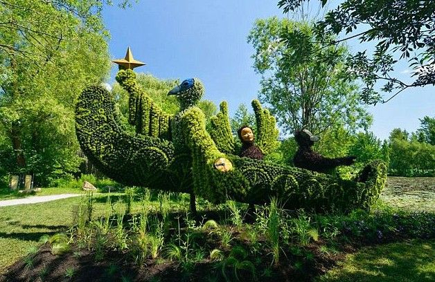 Esculturas Vegetales Increíbles En Jardín Botánico De ... avec Jardin Botanico Montreal