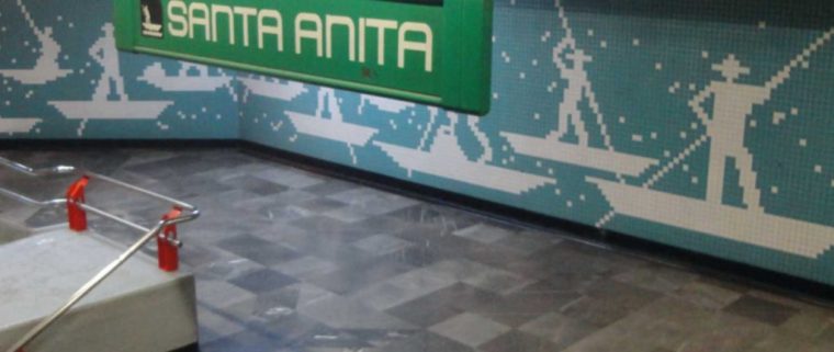 Estacion Metro Santa Anita 🚈 – Línea 4 Y 8 Del Metro De Cdmx concernant Metro Colonia Jardin Linea 10