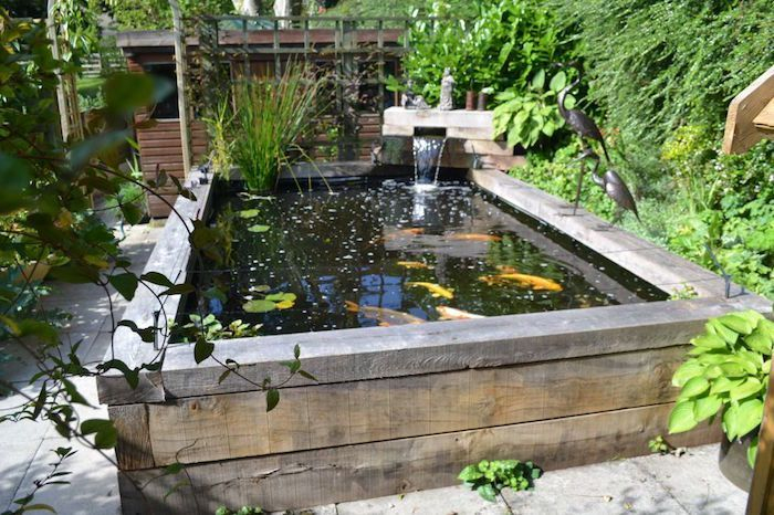 Étangs À Poissons Hors Sol | Ponds Backyard, Pond Design … serapportantà Bassin Hors Sol Préformé