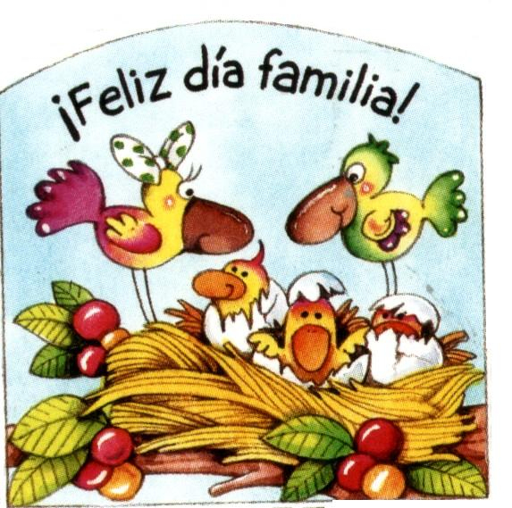 Feliz Dia De La Familia - Imagui intérieur Familia De Palabras De Jardin