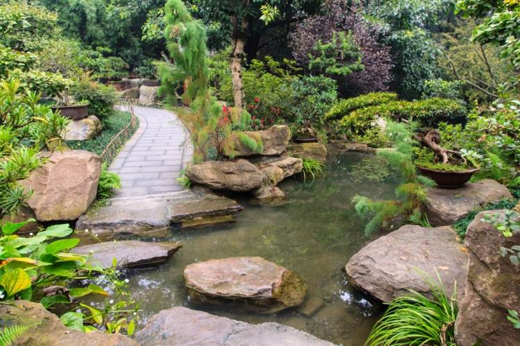 Feng Shui En El Jardín Vs. Jardines Japoneses Zen serapportantà Fotos Jardines Japoneses