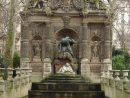 Fuente Médicis, Jardines Del Palacio De Luxemburgo, París. pour Jardines Luxemburgo Paris