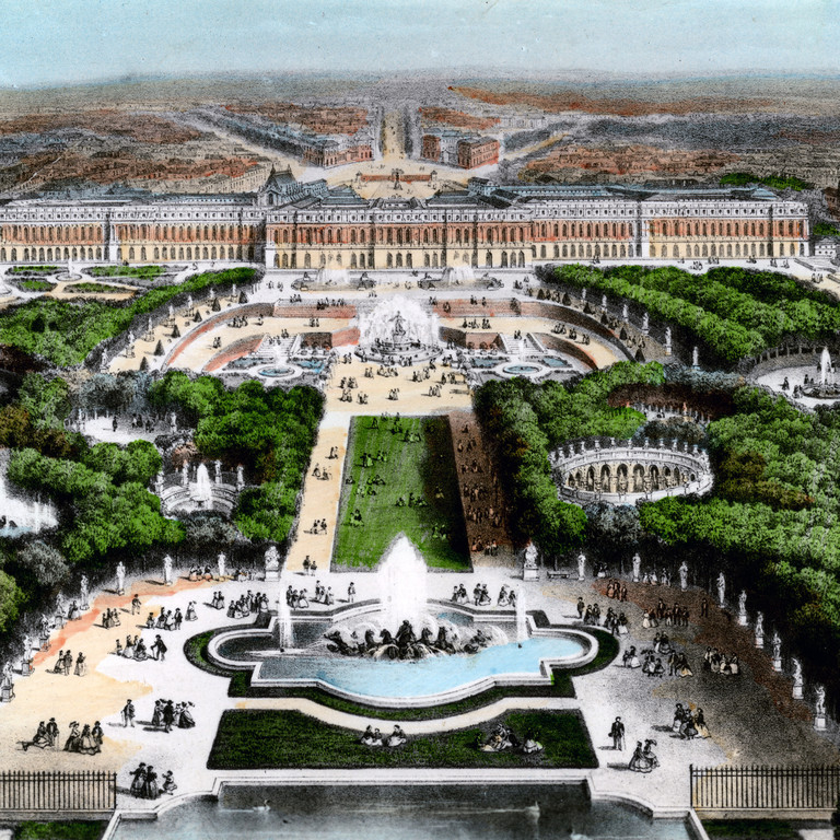Gloria, Caída Y Restauración De Los Jardines De Versalles ... serapportantà Palacio De Versalles Jardines
