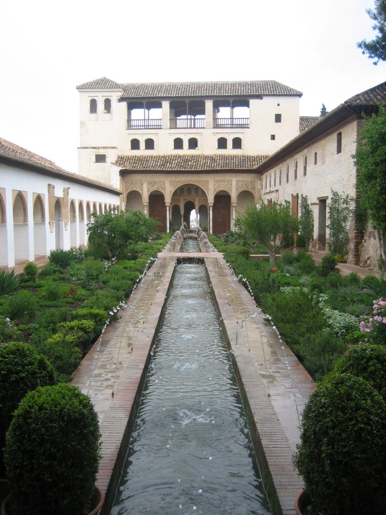 Granada – Palacio De Generalife Y Jardin (1) | Andalusia … pour Jardines De Generalife