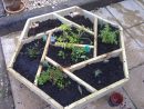Herb Wheel Planter | Vegetable Garden Raised Beds, Raised ... tout Montage Carre Potager