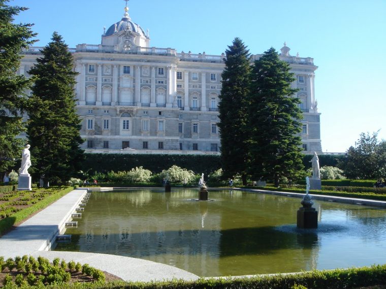 Historia Y Genealogía: Jardines De Sabatini Y Campo Del … pour Jardines Palacio Real Madrid
