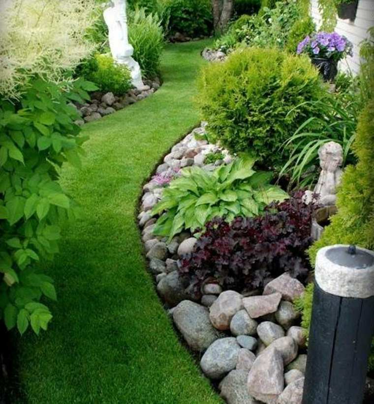 Ideas Para El Jardín, Inspiradas En El Descanso Y La ... intérieur Piedras En El Jardin