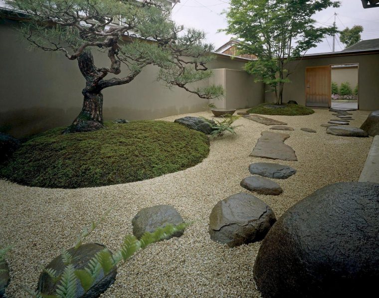 Japanese Zen Gardens | Small Japanese Garden, Minimalist … pour Jardin Zen Interior