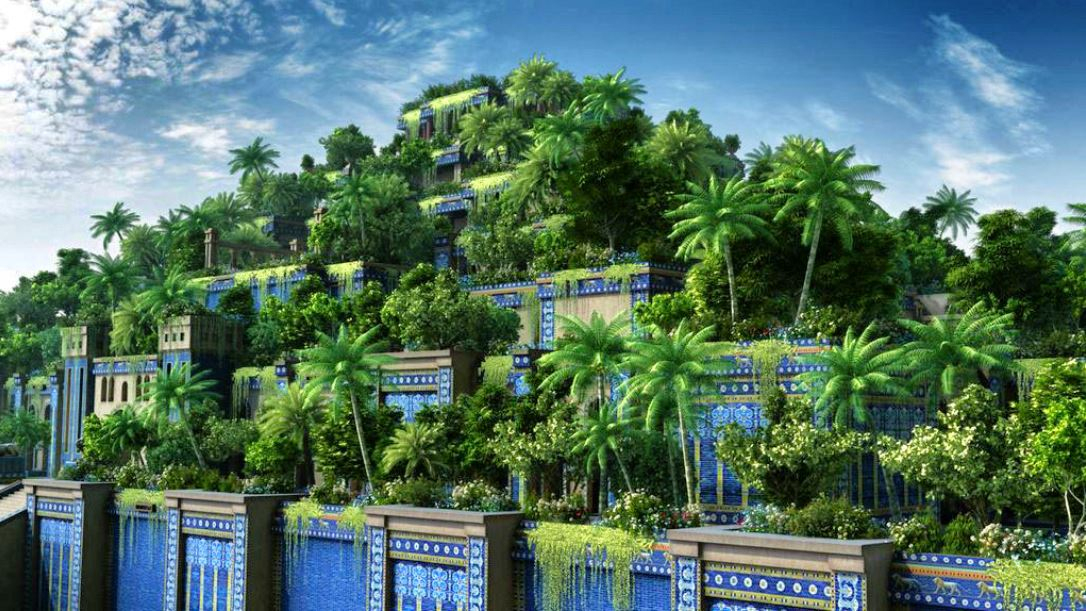 Jardín Colgante: Principio, Tipos, Creación Y ... intérieur Jardin De Babilonia