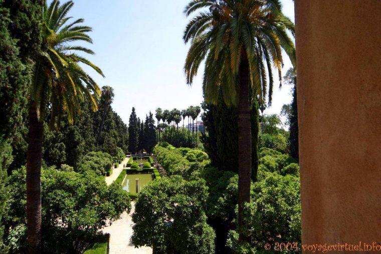 Jardín De Los Poetas, Alcázar De Sevilla – España, Andalucia destiné Jardines De Andalucia