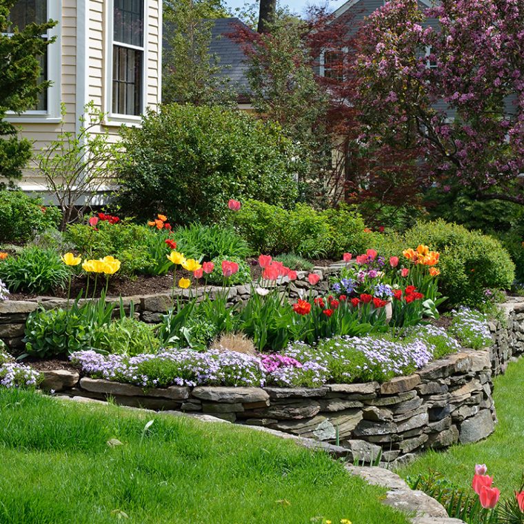 Jardin En Pente : Comment Réussir À Bien L'Aménager … à Comment Aménager Un Petit Jardin Rectangulaire