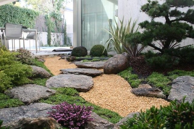 Jardin Japones Con Niwaki - Orientale - Giardino - Madrid ... avec Jardin Japones Madrid