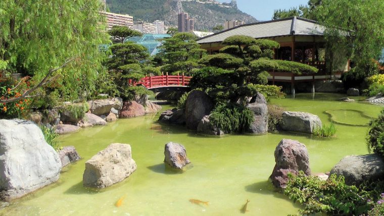 Jardín Japonés De Mónaco – Viajar A Mónaco serapportantà Imagenes De Jardines Zen