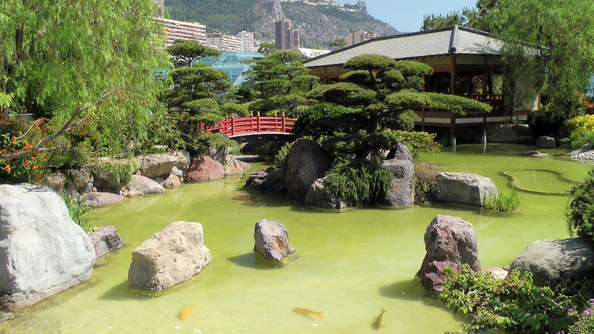 Jardín Japonés De Mónaco - Viajar A Mónaco serapportantà Imagenes De Jardines Zen