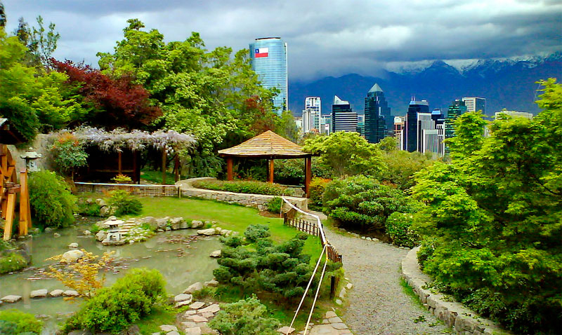 Jardín Japonés De Santiago avec Jardin Japones Interior