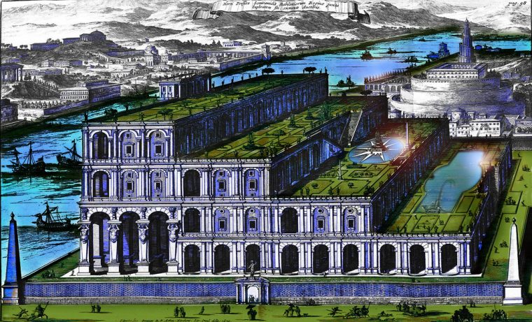 Jardines Colgantes De Babilonia | Sistema De Museos Virtuales à Los Jardines Colgantes De Babilonia Fotos