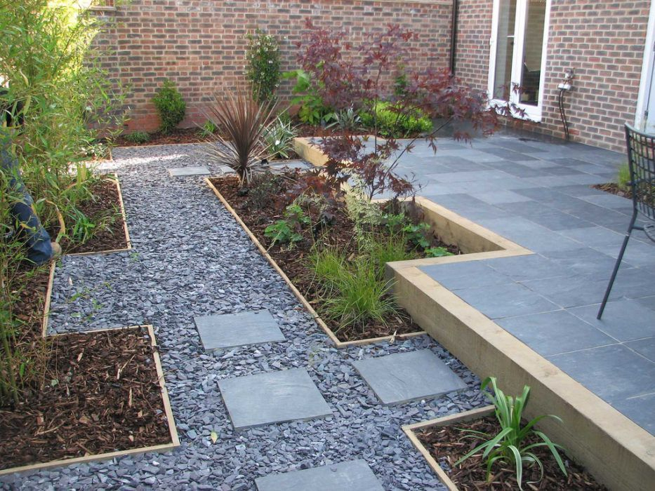 Jardines Con Piedras | Jardines, Pavimentación De Jardín ... tout Decorar El Jardin Con Piedras