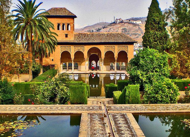 Jardines Del Generalife, Granada, España | Moorish … intérieur Jardines Del Generalife