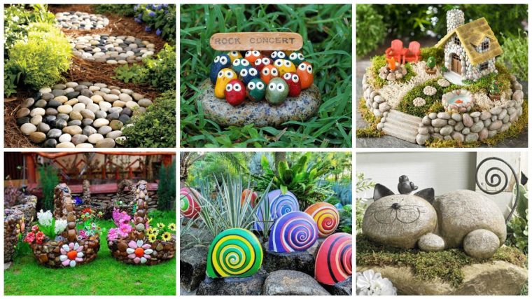 Jardines Pequeños Para Frentes De Casas Con Piedras … encequiconcerne Como Hacer El Jardin De Mi Casa