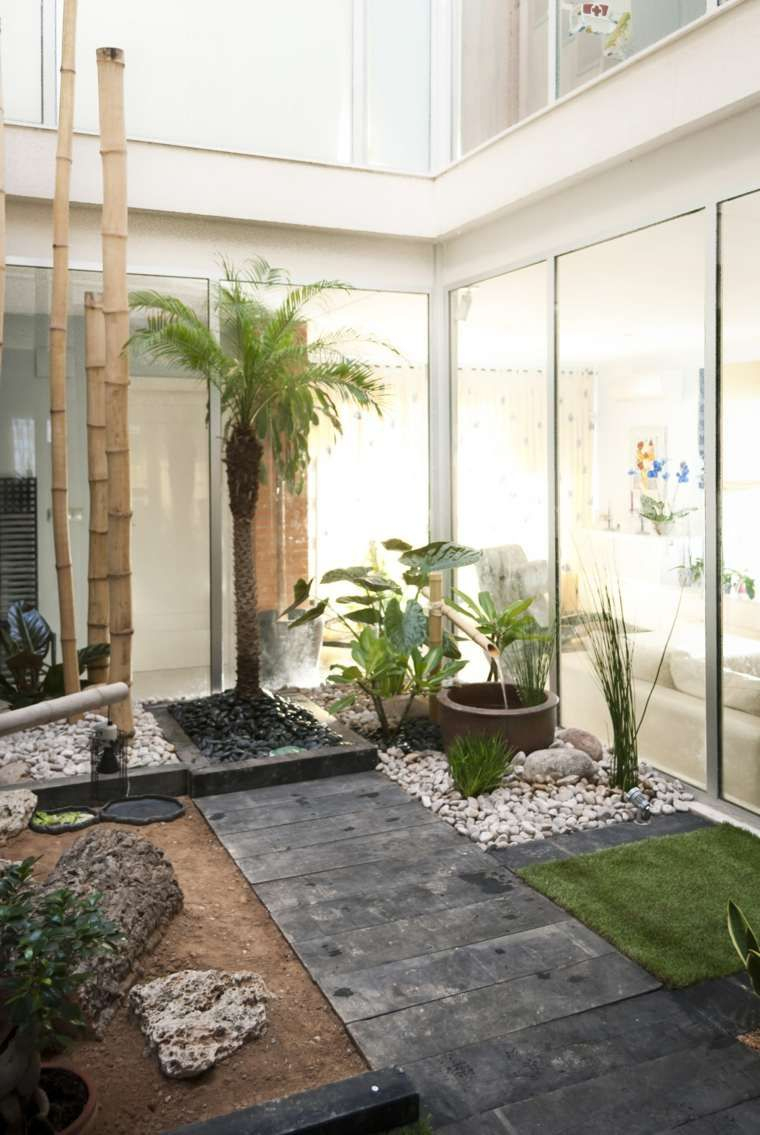Jardins Interieurs Amenagement Style Zen | Japanese Garden … avec Jardin Zen Exterior