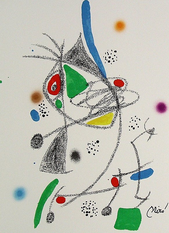 Joan Miró - Maravillas Con Variaciones Acrósticas En El ... pour El Jardin De Joan Miro