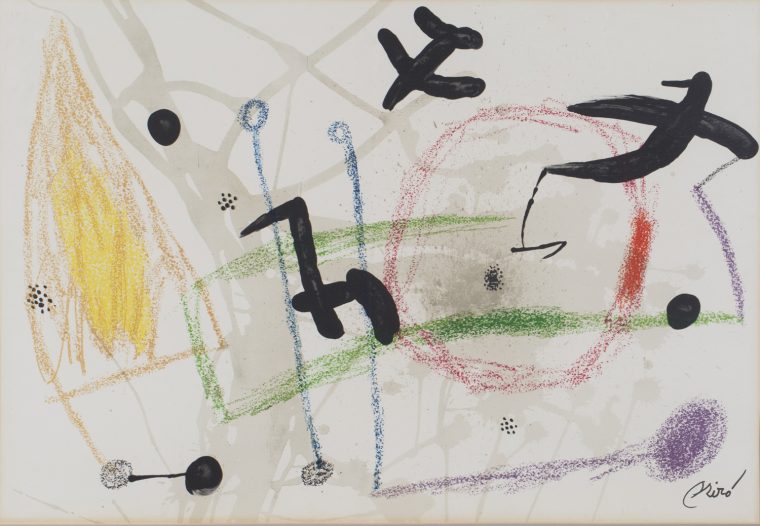 Joan Miró – 'Maravillas Con Variaciones Acrosticas En El … tout Joan Miro El Jardin