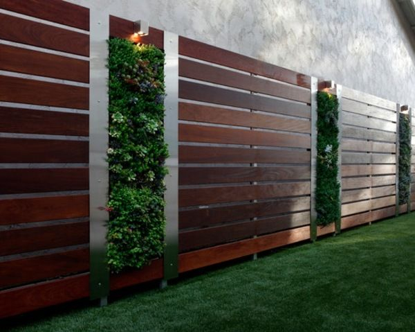 Jolie Cloison Jardin Bois | Modern Fence Design, Front … encequiconcerne Croisillon Brise Vue