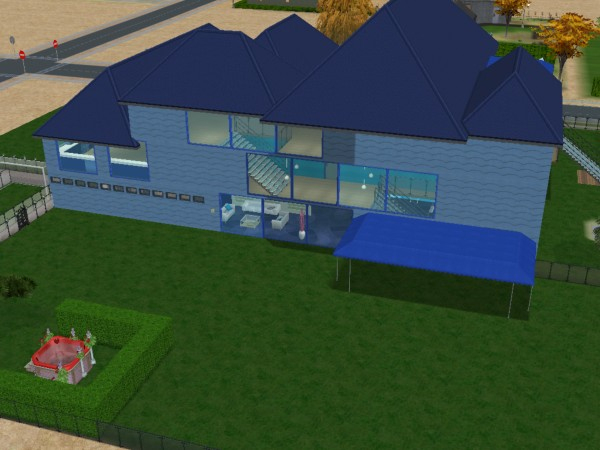 Jugando Con Los Sims 2: Mansion Moderna dedans Sims 2 Mansiones Y Jardines
