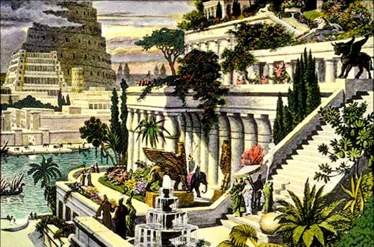 La Cazadora De Historias: Jardines Colgantes De Babilonia encequiconcerne Babilonia Jardines Colgantes