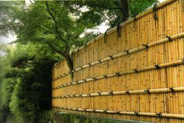 La Palissade Bambou Japonaise – Confortable Et Pratique … à Kiosque En Bambou Pas Cher