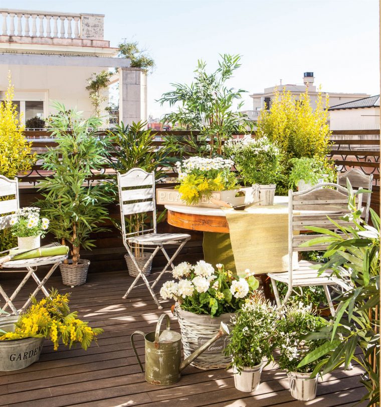La Terraza Ideal Para Cada Tipo De Persona avec Jardines Con Plantas Aromaticas