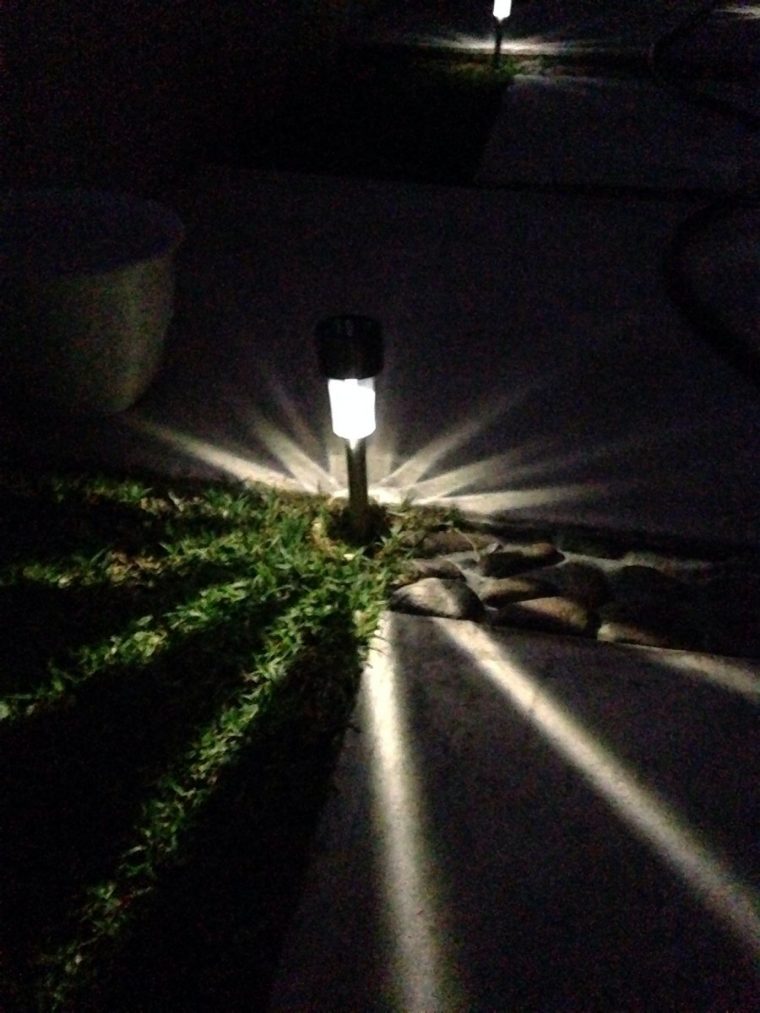 Lámpara Solar Luces Luz Jardín Exterior Led – $ 44.00 En … encequiconcerne Lámparas Solares Para Jardín