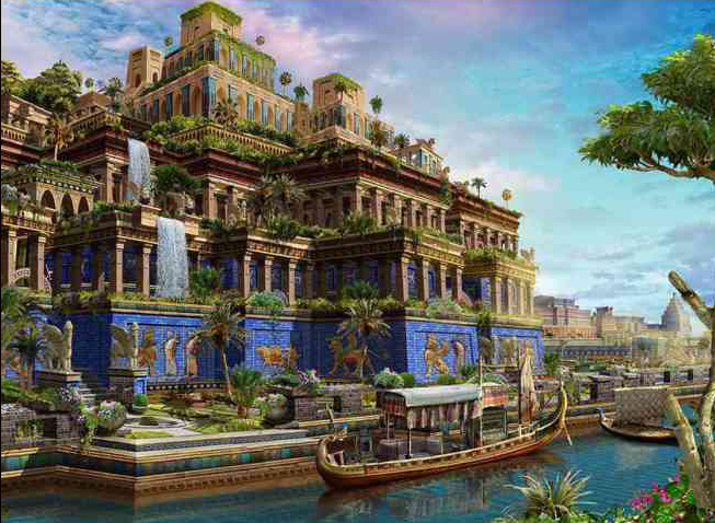 Las Siete Maravillas Del Mundo Antiguo - Página 3 - El ... concernant Los Jardines De Babilonia