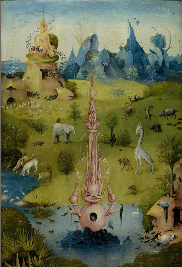 Lomos De Tela: Hieronymus Bosch, Tríptico El Jardín De Las ... à El Jardin De Somontes El Pardo
